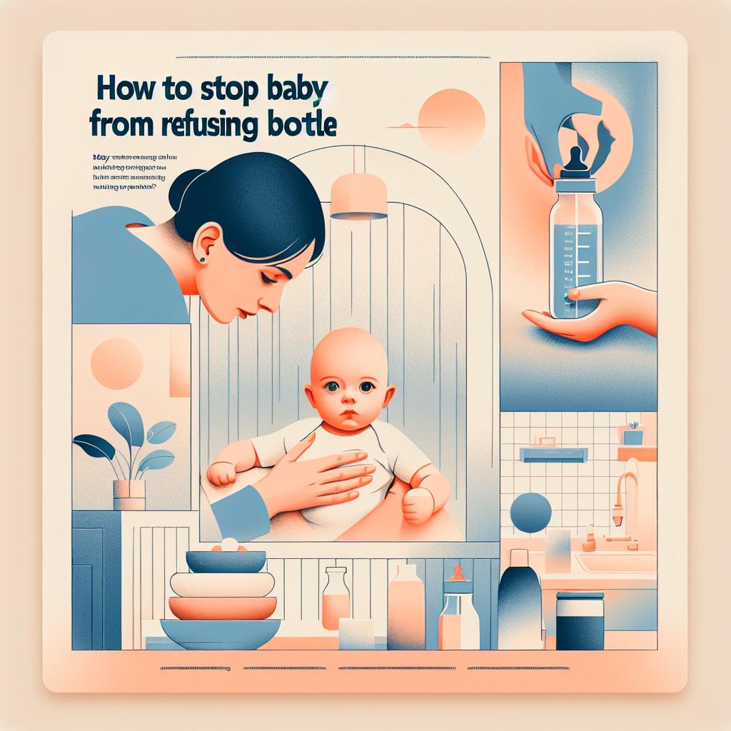 How to stop baby from refusing bottle